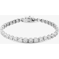 9ct White Gold 2.00ct Diamond Tennis Bracelet THB18706-200