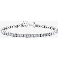 9ct White Gold 5.00ct Diamond Tennis Bracelet BR977WG/5-10