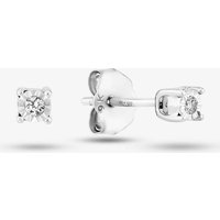 9ct White Gold Diamond 0.03ct Stud Earrings SKE26676-03 (WG)