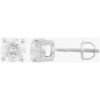 18ct White Gold 1.50ct Diamond 4 Claw Stud Earrings THE2534-150