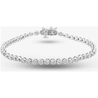 18ct White Gold 3.00ct Diamond Tennis Bracelet THB15917-300