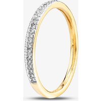 9ct Yellow Gold 0.08ct Diamond Half Eternity Ring SKR15238-08 9Y M
