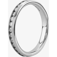 Platinum Channel Set 0.50ct Diamond Half Eternity Ring 8991/PL/DQ10/50PT O