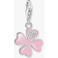 The Jewel Hut THOMAS SABO Silver Pink FourLeaf Clover Charm 20220419