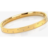Ava & Sky 14ct Yellow Gold Plated Cubic Zirconia Stella Scattered Bangle ASC0013