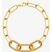 Ava & Sky 14ct Yellow Gold Plated Icon Carabiner Bracelet ASL0003