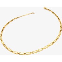 Ava & Sky 14ct Yellow Gold Plated Organic Paperclip Chain ASN0011