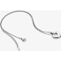 Ava & Sky Stainless Steel Bubble Heart Necklace ASN0038