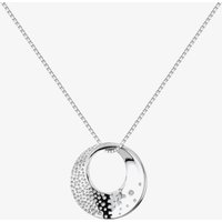 Hot Diamonds Quest Silver Diamond Circle Pendant Necklace DP786