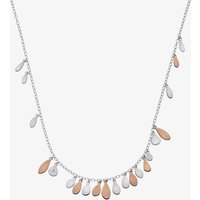 Hot Diamonds Monsoon Statement Rose Gold Plated Necklace DN139