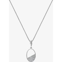 Hot Diamonds Horizon White Topaz Oval Pendant DP767