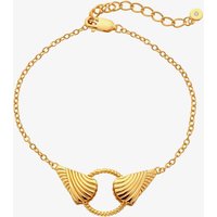 Hot Diamonds HD X Golden Edit Paris Gold Plated Diamond Linked Bracelet DL705