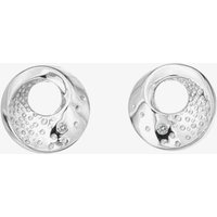Hot Diamonds Quest Silver Diamond Circle Stud Earrings DE650