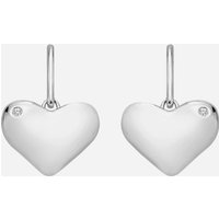 Hot Diamonds Desire Silver Diamond Heart Hook Drops Earrings DE780
