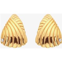 Hot Diamonds X Golden Edit Paris Gold Plated Diamond Stud Earrings DE839