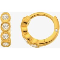 Hot Diamonds HD X GE Tender White Topaz Huggie Hoop Earrings DE854