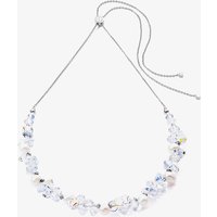 Coeur De Lion Dancing Crystal And Pearl Toggle Necklace 1124/10-1417