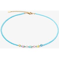 Coeur De Lion Joyful Colours Turquoise Crystal Necklace 4357/10-1506