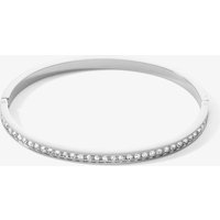 Coeur De Lion Stainless Steel Crystal Bangle 0127/37-1817