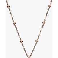 Hot Diamonds Emozioni Rose Gold Plated Bead 18 Inch Necklace CH004