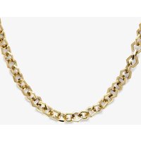Olivia Burton Signature Gold Plated Honeycomb Link Chain Necklace 24100087