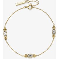 Olivia Burton Classic Dainty Gold Plated Crystal Bracelet 24100280