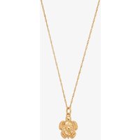 ChloBo Treasures Of Bali Sheltered Glow 18ct Yellow Gold Plated Turtle Pendant Necklace GNTRC3505