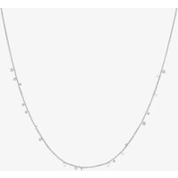 Ania Haie Chill Voyager Sterling Silver Mini Disc Drop Stacking Necklace N063-02H
