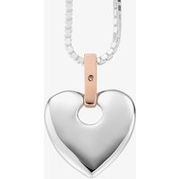 Clogau Silver 9ct Rose Gold Cariad Pendant SCA010