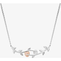 Clogau Tree of Life White Topaz Necklace 3STOL0237