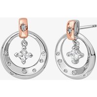 Clogau Stars of the Llyn Peninsula White Topaz Drop Earrings 3SAYN0262