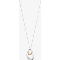 Georg Jensen Offspring Two Tone 18ct Rose Gold Necklace 10012763