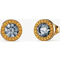 Guess Colour My Day Gold Tone Crystal Stud Earrings UBE02244YG