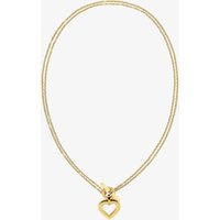 Tommy Hilfiger Ladies Gold Heart Necklace 2780968