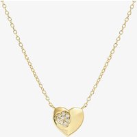 Nomination Petit Sparkle Gold Heart Necklace 242303/006