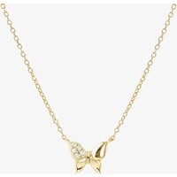 Nomination Petit Sparkle Gold Butterfly Necklace 242303/042