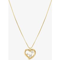 Nomination Dream Beats Gold Heart Cubic Zirconia Pendant Necklace 242602/006