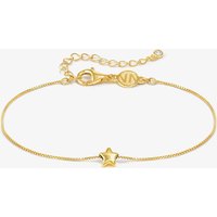 Nomination Armonica Gold Plated Cubic Zirconia Star Pendant Bracelet 241302/009