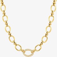 Nomination Affinity Gold-Tone and Cubic Zirconia Necklace 028606/012