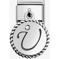 The Jewel Hut Enjoy 36% Discount on Nomination CLASSIC Silvershine Alphabet U Charm