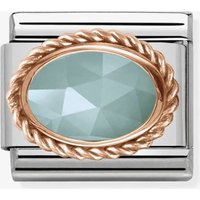 Nomination CLASSIC Rose Gold Stones Amazonite Charm 430507/32