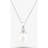 9ct White Gold Freshwater Pearl Pendant Necklace PNZ70057WG