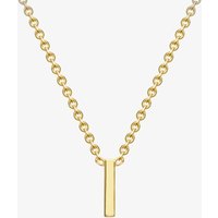 Gold Classic 9ct Yellow Gold Mini Initial I Necklace 1.19.0158