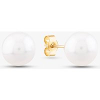 9ct Yellow Gold 8.5-9mm Akoya Pearl Stud Earrings EOZ145CM