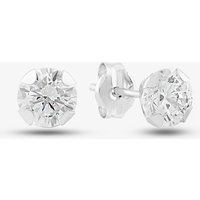 9ct White Gold Cubic Zirconia Stud Earrings 5.58.4969