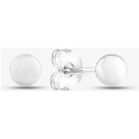 9ct White Gold 4mm Ball Stud Earrings SE104