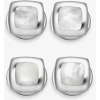 Deakin and Francis Mother Of Pearl Cushion Dress Studs C0147N0001