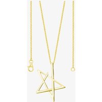 Lucy Quartermaine Gold Vermeil Sol Star Pendant Necklace LP3G