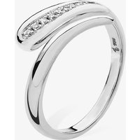 Lucy Quartermaine Silver Topaz Skinny Drip Snake Ring SDR5Q