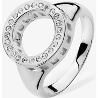 Lucy Quartermaine Silver Art Deco Halo Ring ADR1 N